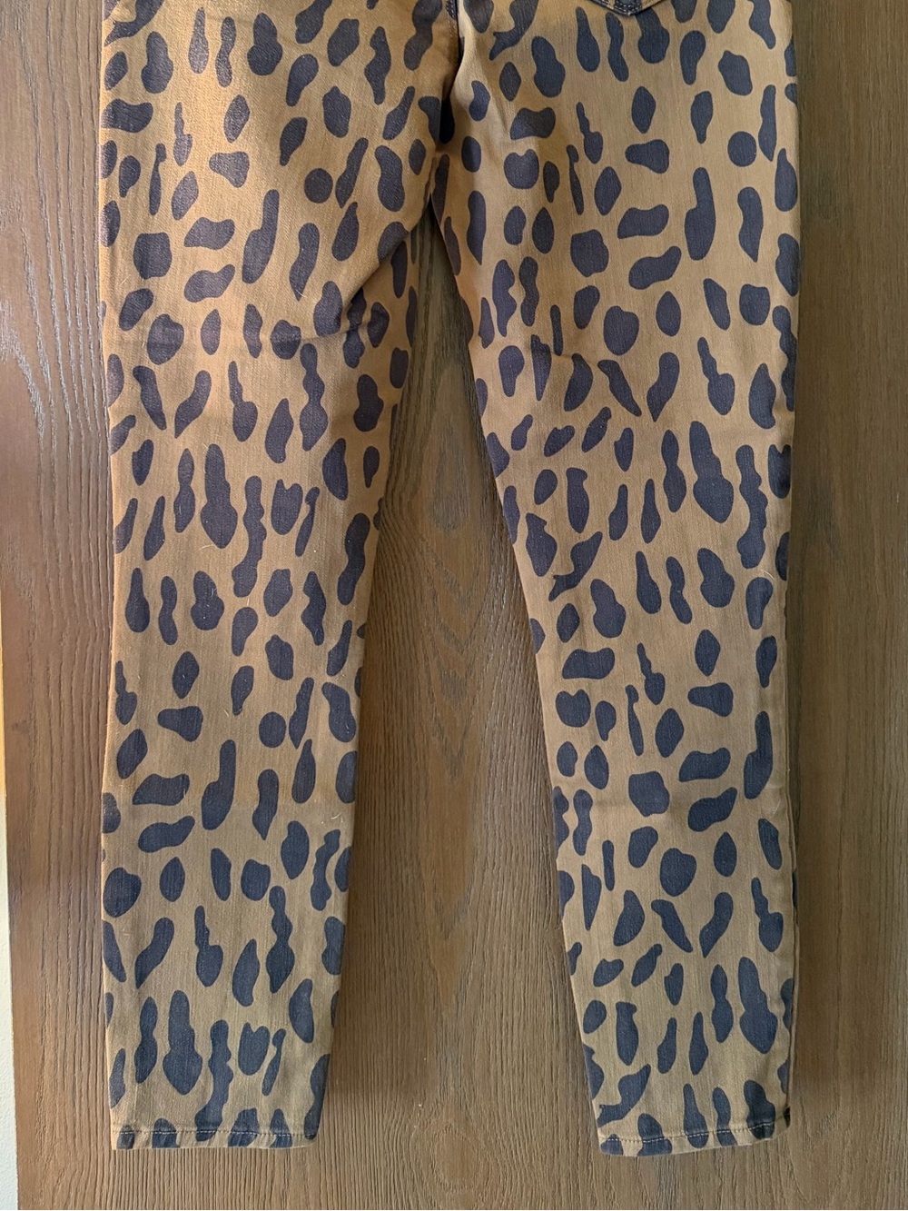 L'Agence Margot High Rise Skinny Jeans - Leopard Print - Size 28 - Picture 4 of 6